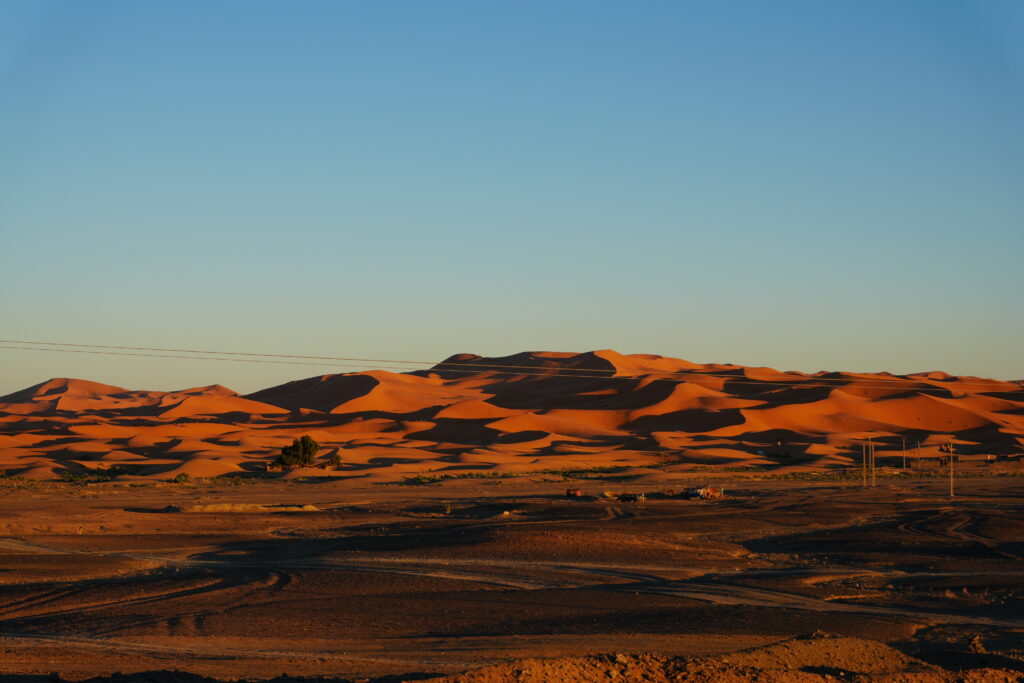 撒哈拉沙漠沙丘