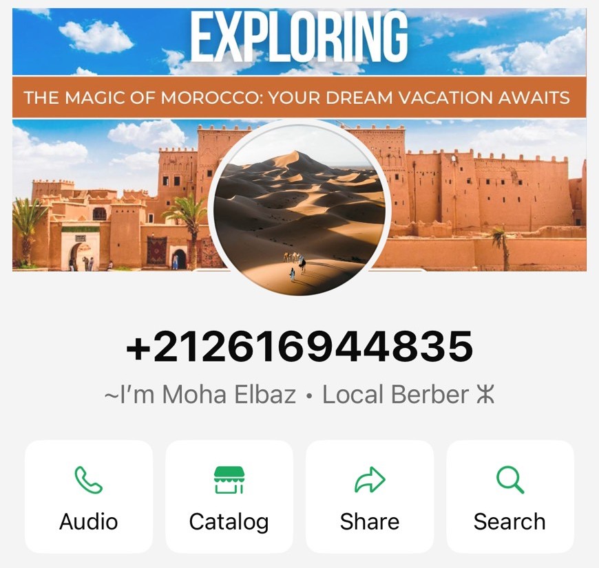 摩洛哥自由行包車推薦 Morocco Tabiarte Tours